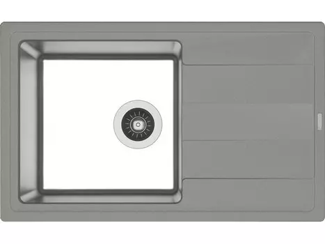 Кухонная мойка Florentina Комби 780 серый шелк