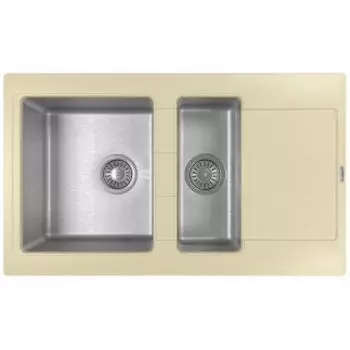 Кухонная мойка Florentina Комби 860K шампань