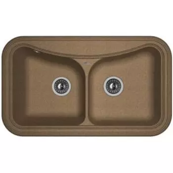 Кухонная мойка Florentina Крит 860 коричневый