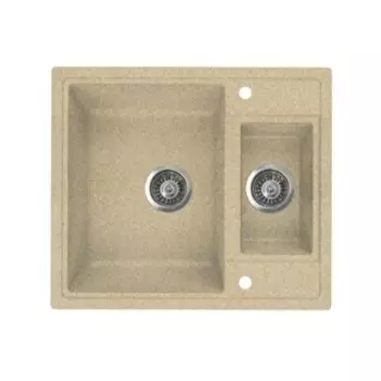 Кухонная мойка Florentina Липси 580K бежевый