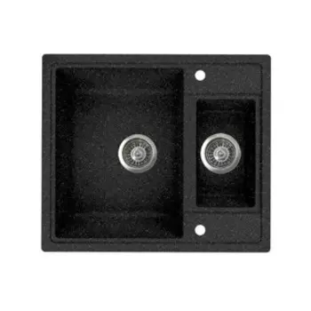 Кухонная мойка Florentina Липси 580K черный