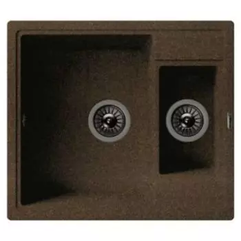 Кухонная мойка Florentina Липси 580K коричневый