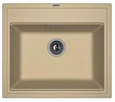 Кухонная мойка Florentina Липси 600 капучино