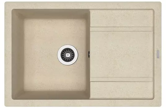 Кухонная мойка Florentina Липси 760 бежевый
