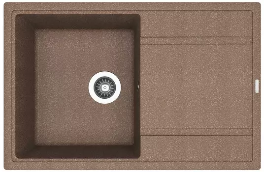 Кухонная мойка Florentina Липси 780 коричневый