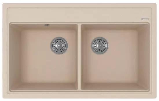 Кухонная мойка Florentina Липси 820 бежевый