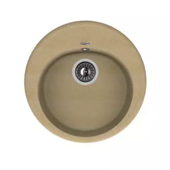 Кухонная мойка Florentina Лотос 510 песочный