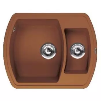 Кухонная мойка Florentina Нире 630K коричневый