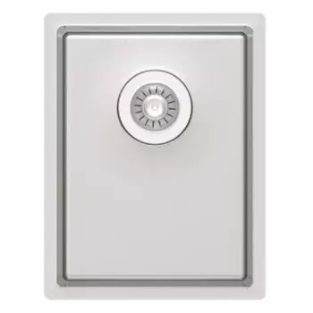 Кухонная мойка Florentina Оптима-HM 300.400.10.10 сатинированная перелив в чаше