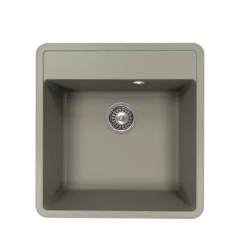 Кухонная мойка Florentina Пьемонт 440 гриджио