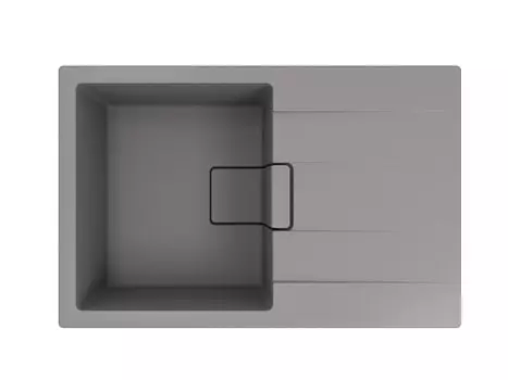 Кухонная мойка Florentina Ривьера 780 серый шелк