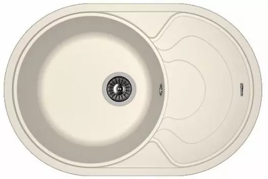 Кухонная мойка Florentina Родос 760 жасмин