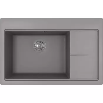 Кухонная мойка Florentina Россана 780 серый шелк