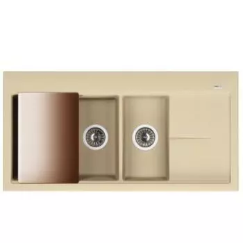 Кухонная мойка Florentina Россана шампань