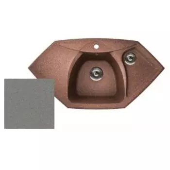 Кухонная мойка Florentina Сардиния грей