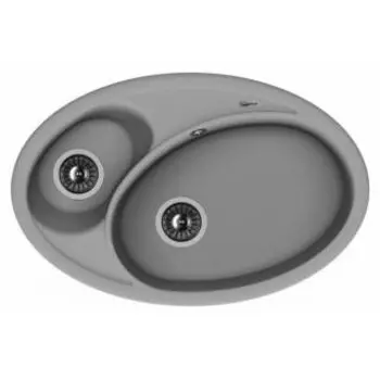 Кухонная мойка Florentina Селена 780 грей