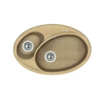 Кухонная мойка Florentina Селена 780 песочный
