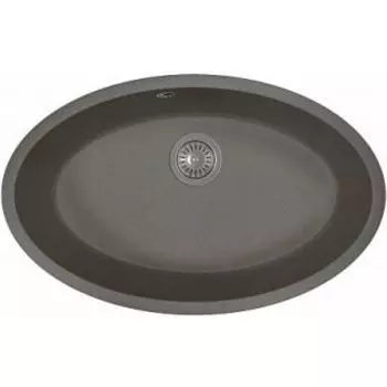 Кухонная мойка Florentina Вега Овал черный