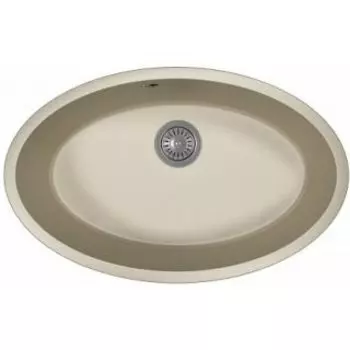 Кухонная мойка Florentina Вега Овал грей