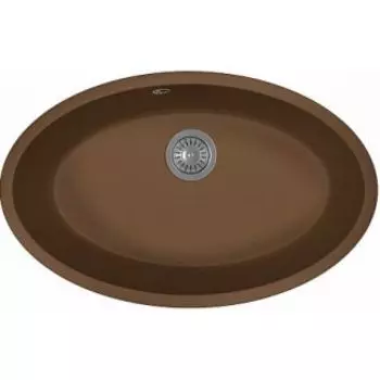 Кухонная мойка Florentina Вега Овал мокко