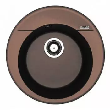 Кухонная мойка Flortek Авис 500 коричневый