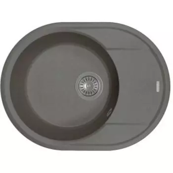 Кухонная мойка Flortek Дафна 620 черный