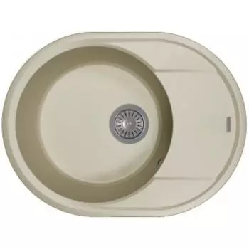 Кухонная мойка Flortek Дафна 620 грей