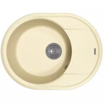 Кухонная мойка Flortek Дафна 620 шампань