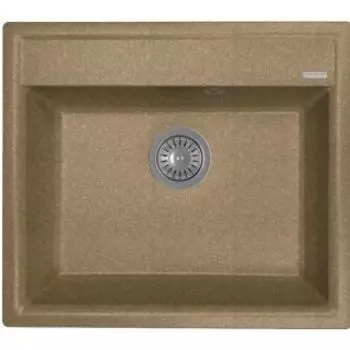 Кухонная мойка Flortek Консул 570 коричневый