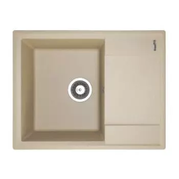 Кухонная мойка Flortek Консул 640 бежевый