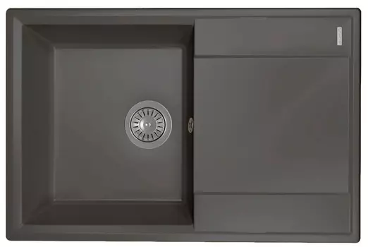 Кухонная мойка Flortek Консул 760 антрацит