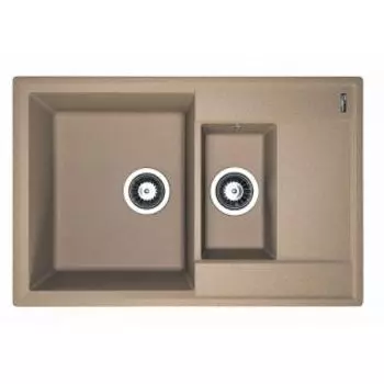 Кухонная мойка Flortek Консул 760 К бежевый