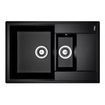 Кухонная мойка Flortek Консул 760 К черный