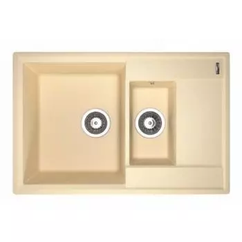 Кухонная мойка Flortek Консул 760 К шампань