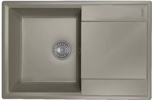 Кухонная мойка Flortek Консул 760 серый шелк