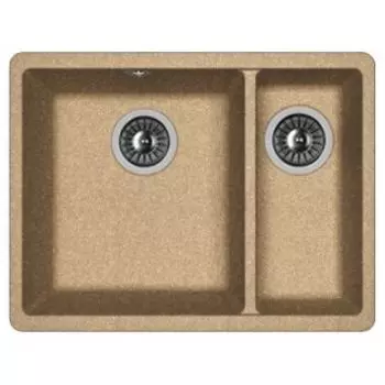 Кухонная мойка Flortek Ринг 335/160 коричневый