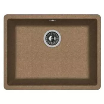 Кухонная мойка Flortek Ринг 500 коричневый