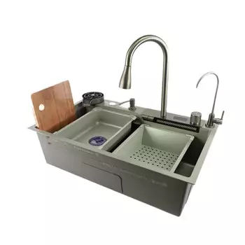 Кухонная мойка Fmark FSC002T серый