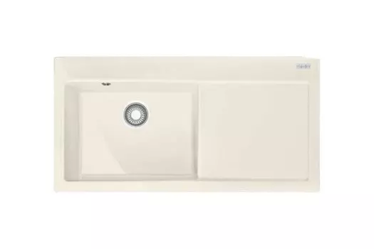 Кухонная мойка Franke MTK 611-100 чаша слева ваниль (124.0335.859)