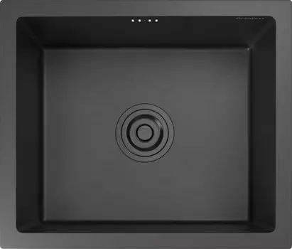 Кухонная мойка GranFest GF-4538 PVD графит
