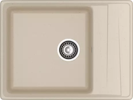 Кухонная мойка GranFest LEVEL GF-LV-660L кашемир
