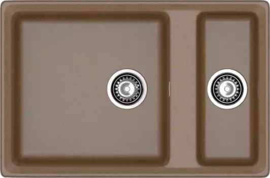 Кухонная мойка GranFest LEVEL GF-LV-760K терракот