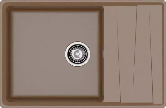 Кухонная мойка GranFest LEVEL GF-LV-760L терракот