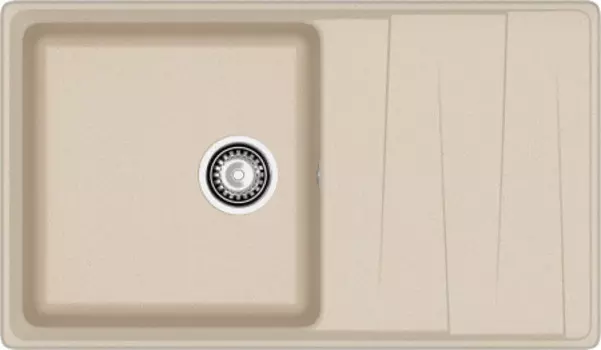 Кухонная мойка GranFest LEVEL GF-LV-860L кашемир