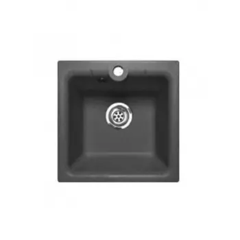 Кухонная мойка GranFest Practic GF-P420 чёрный (308)