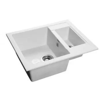 Кухонная мойка GranFest Quadro GF-Q610K иней