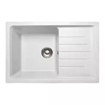 Кухонная мойка GranFest Quadro GF-Q650L белый (331)