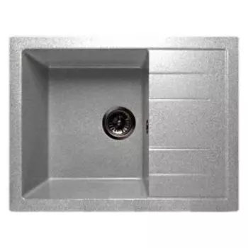 Кухонная мойка GranFest Quadro GF-Q650L серый (310)
