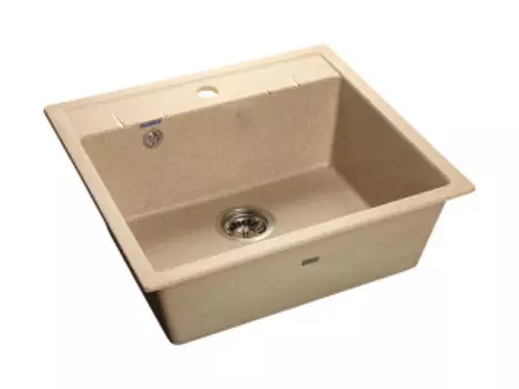 Кухонная мойка GranFest Quadro GF-Q-561 песочный