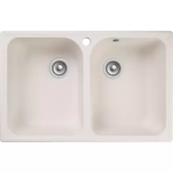 Кухонная мойка GranFest Quarz GF-Z15 белый (331)